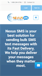 Mobile Screenshot of nexus-sms.com
